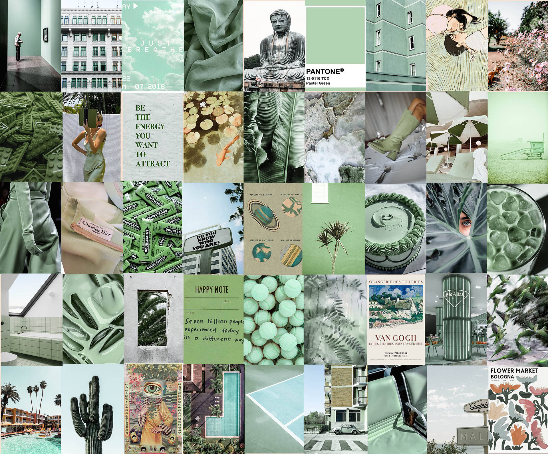 Sage Green Aesthetic 2126X1763 Wallpaper and Background Image