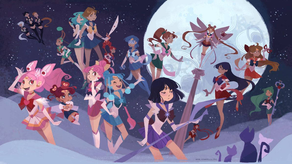 Sailor Moon 1191X670 wallpaper