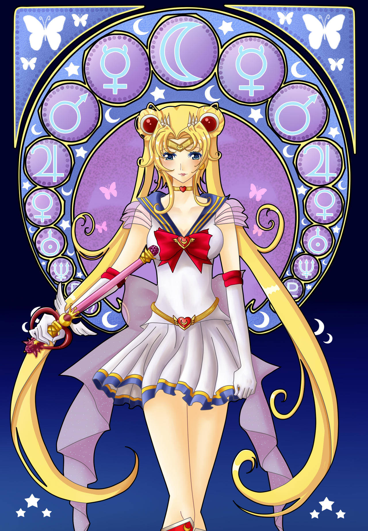 Sailor Moon 1280X1845 Wallpaper and Background Image