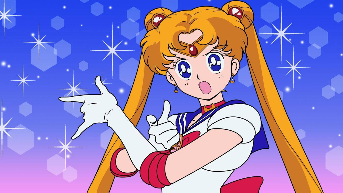 Sailor Moon 1360X768 Wallpaper and Background Image