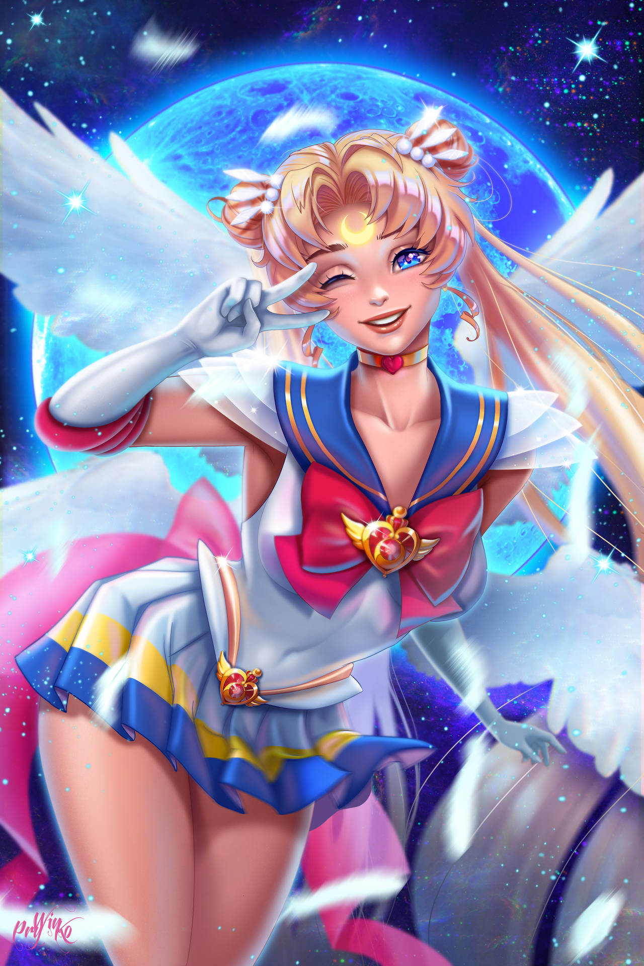 3600X5400 Sailor Moon Wallpaper and Background