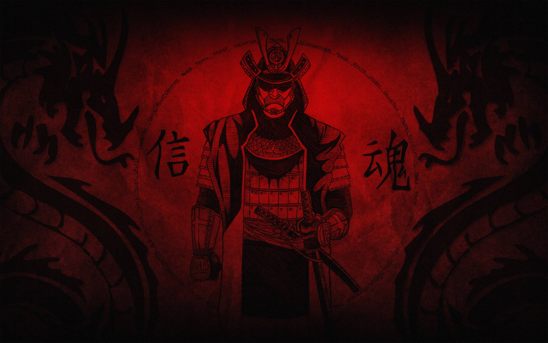 Samurai 2560X1600 Wallpaper and Background Image