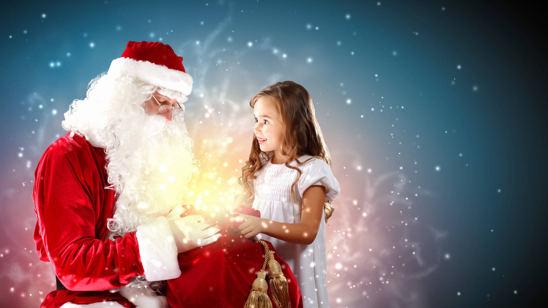 Santa Claus 2560X1440 Wallpaper and Background Image