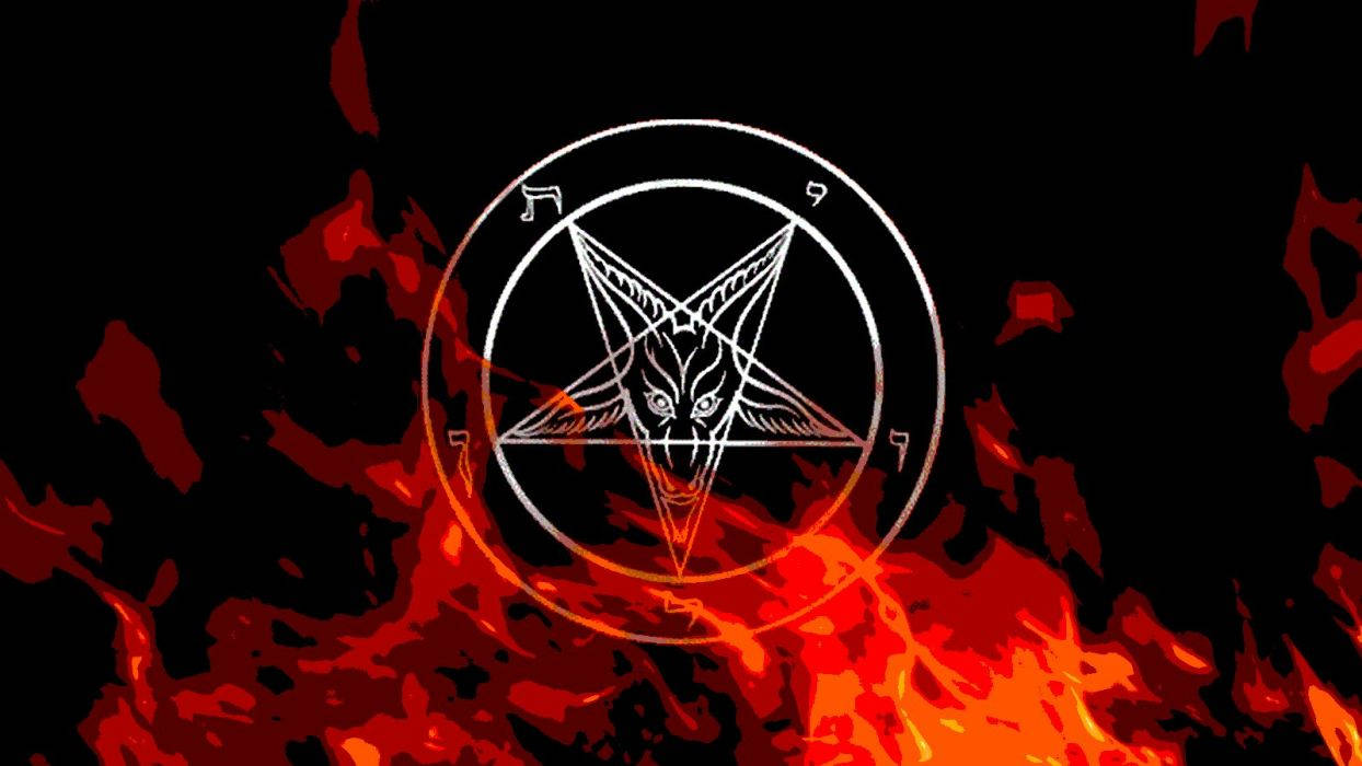 1244X700 Satanic Wallpaper and Background