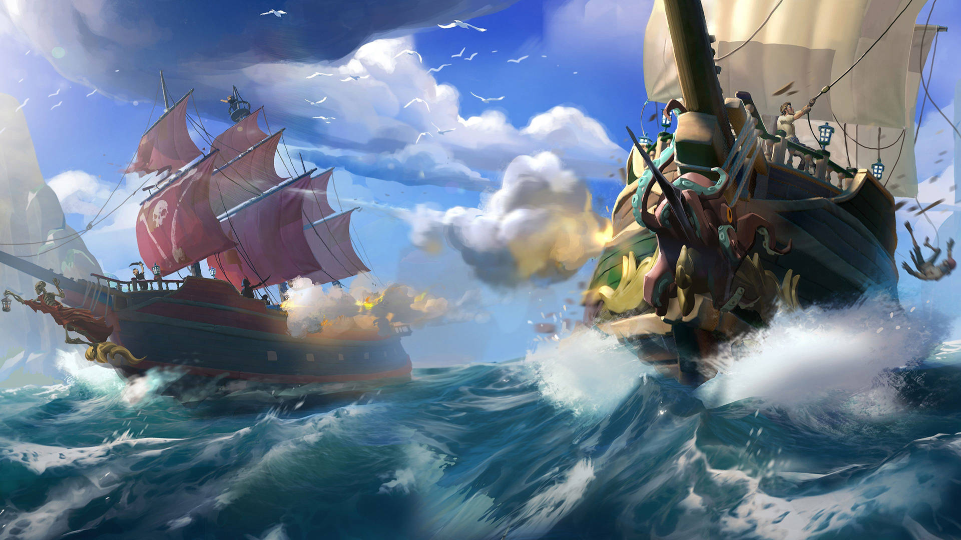 Sea Of Thieves 3840X2160 Wallpaper and Background Image