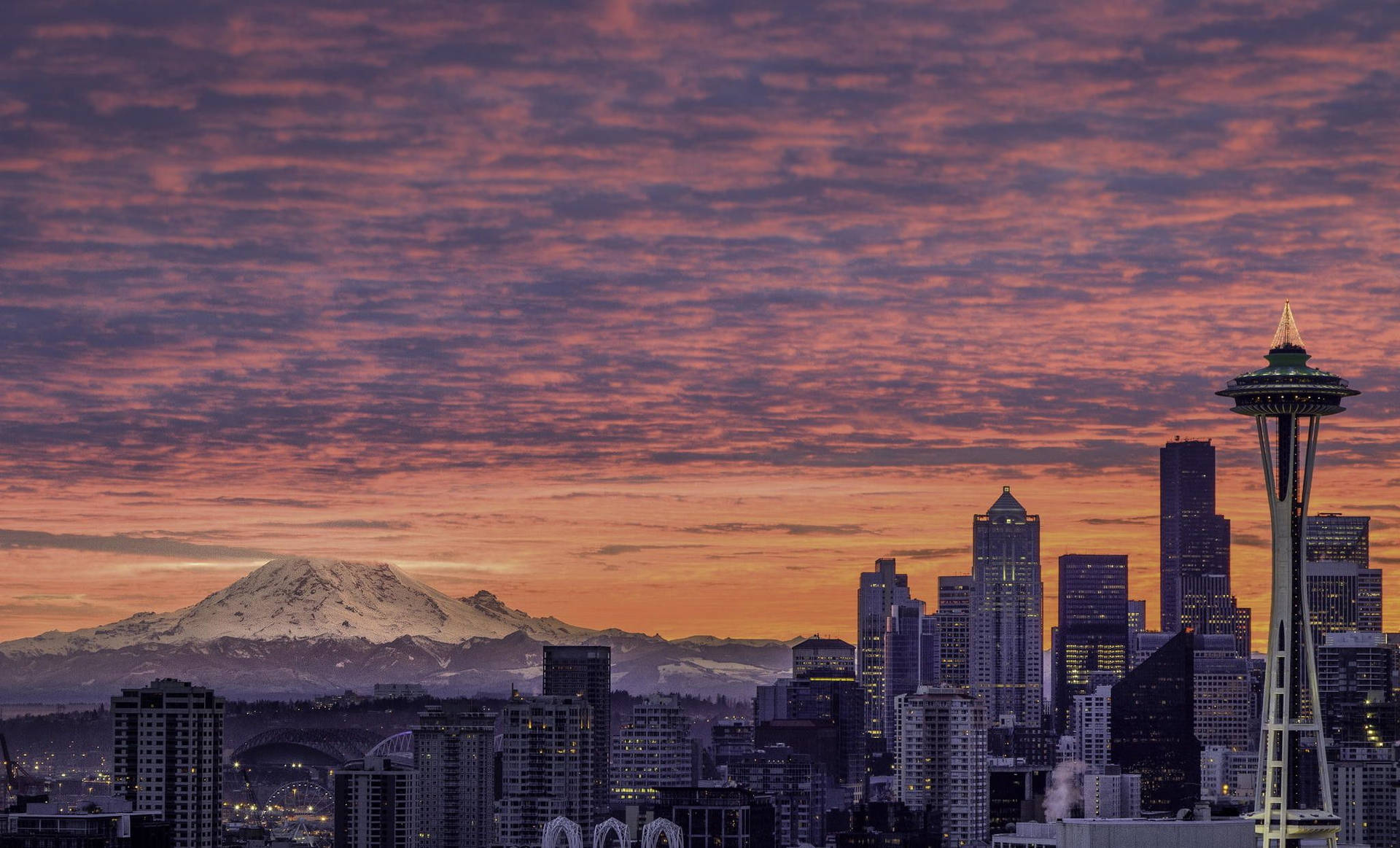 2048X1240 Seattle Wallpaper and Background