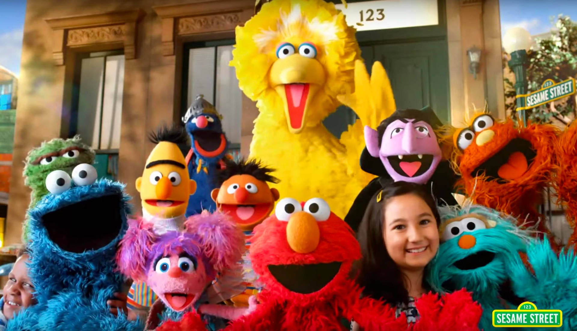 Sesame Street 3231X1854 Wallpaper and Background Image