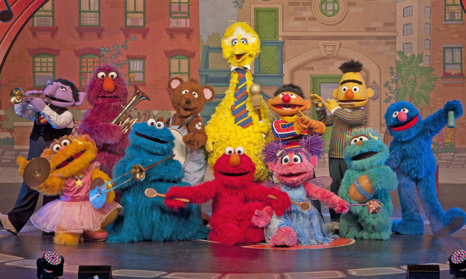 4266X2555 Sesame Street Wallpaper and Background