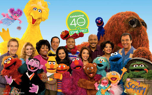 Sesame Street 512X320 Wallpaper and Background Image
