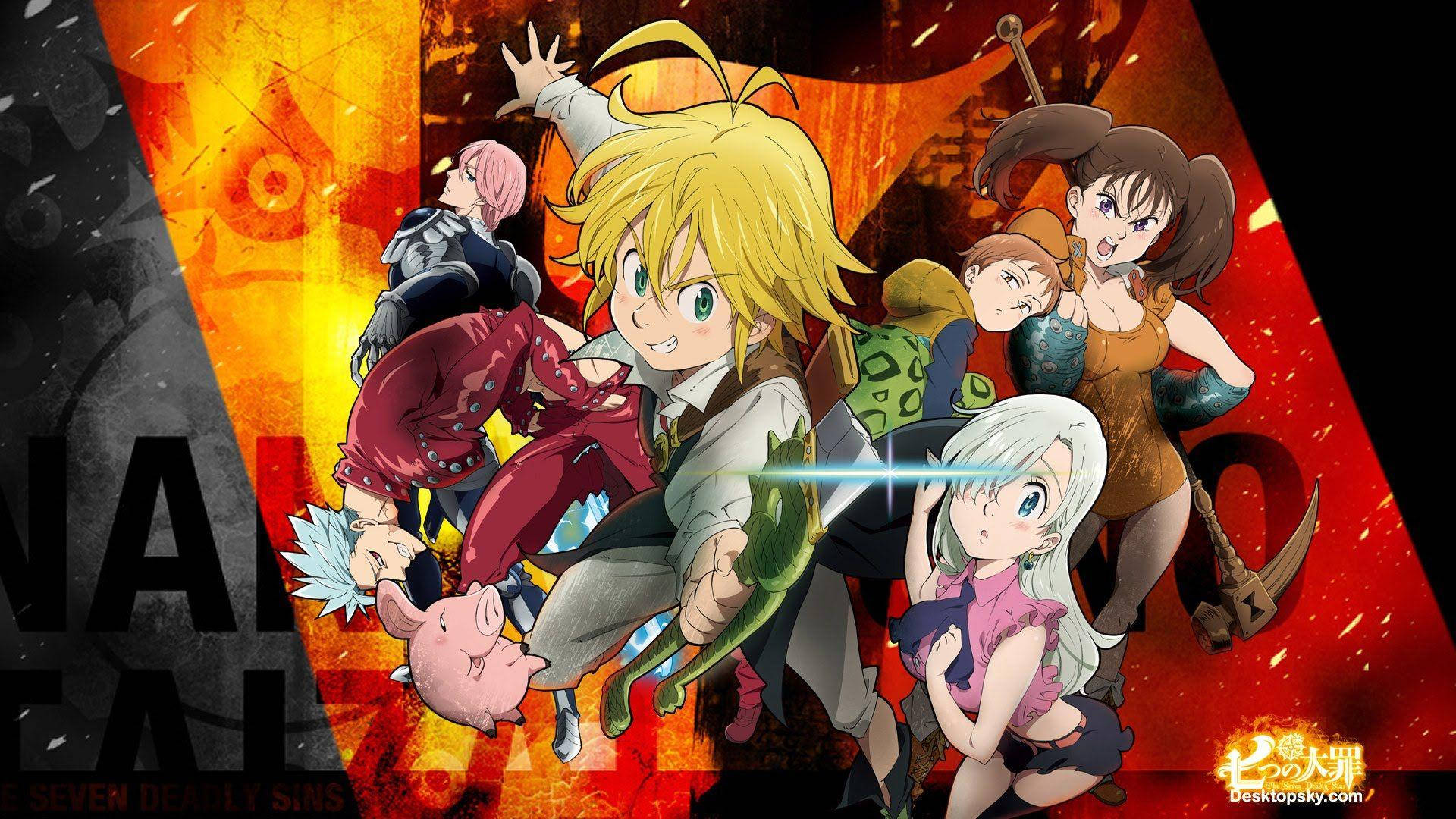 Seven Deadly Sins 1920X1080 Wallpaper and Background Image