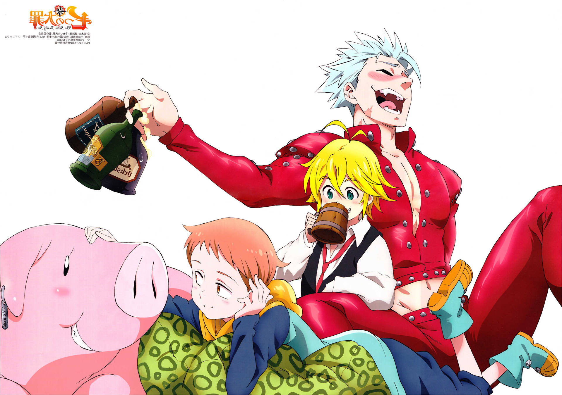 Seven Deadly Sins 4964X3493 Wallpaper and Background Image