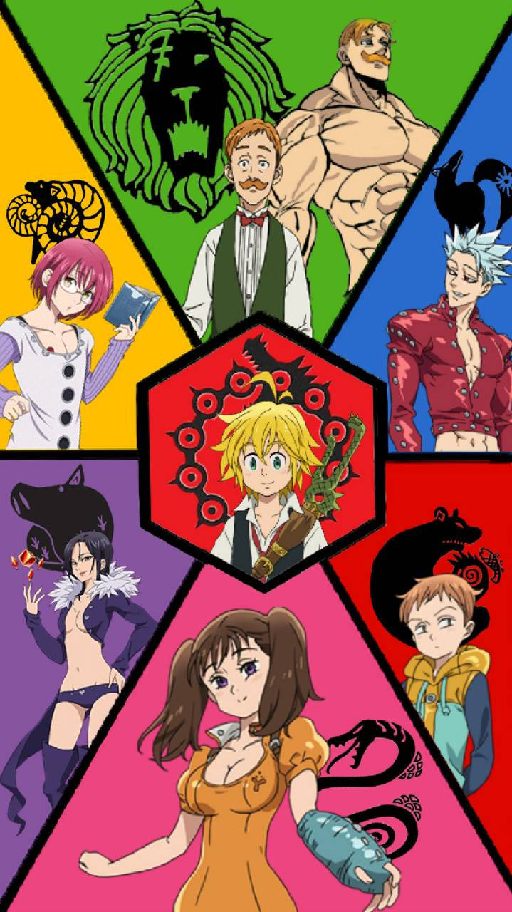 Seven Deadly Sins 719X1280 Wallpaper and Background Image