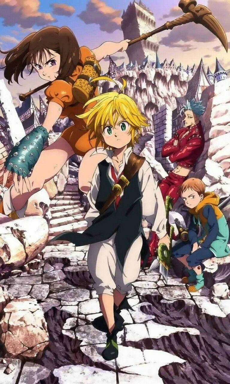 768X1280 Seven Deadly Sins Wallpaper and Background