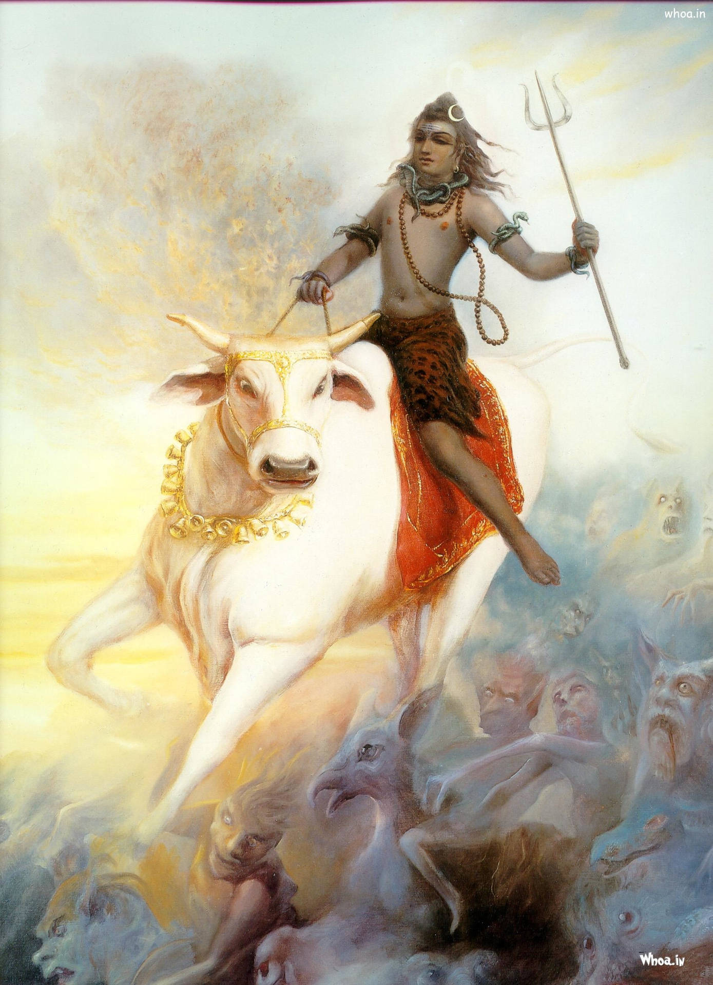 1687X2332 Shiva Wallpaper and Background