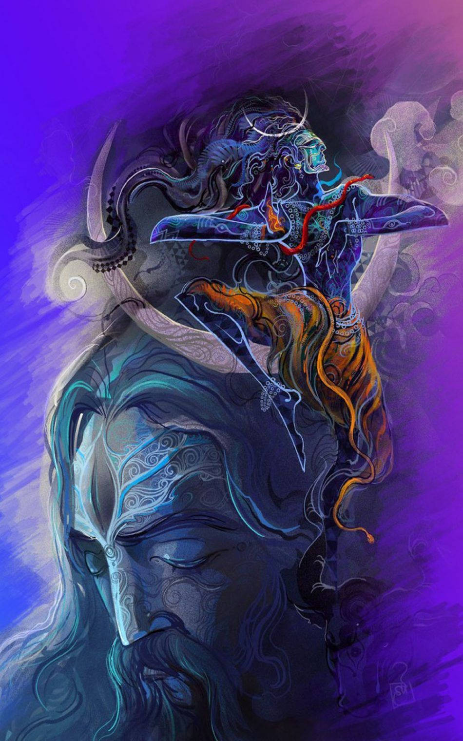 Shiva 950X1520 Wallpaper and Background Image
