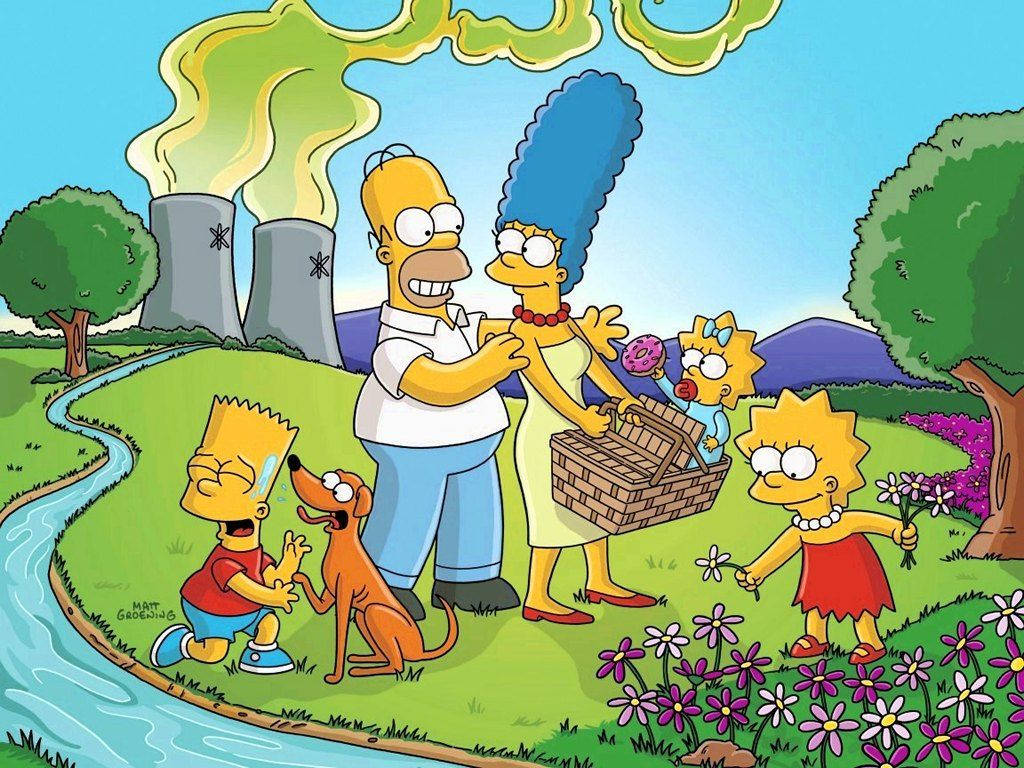 Simpsons 1024X768 Wallpaper and Background Image