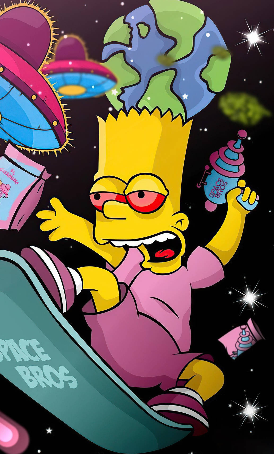 Simpsons 1280X2120 Wallpaper and Background Image