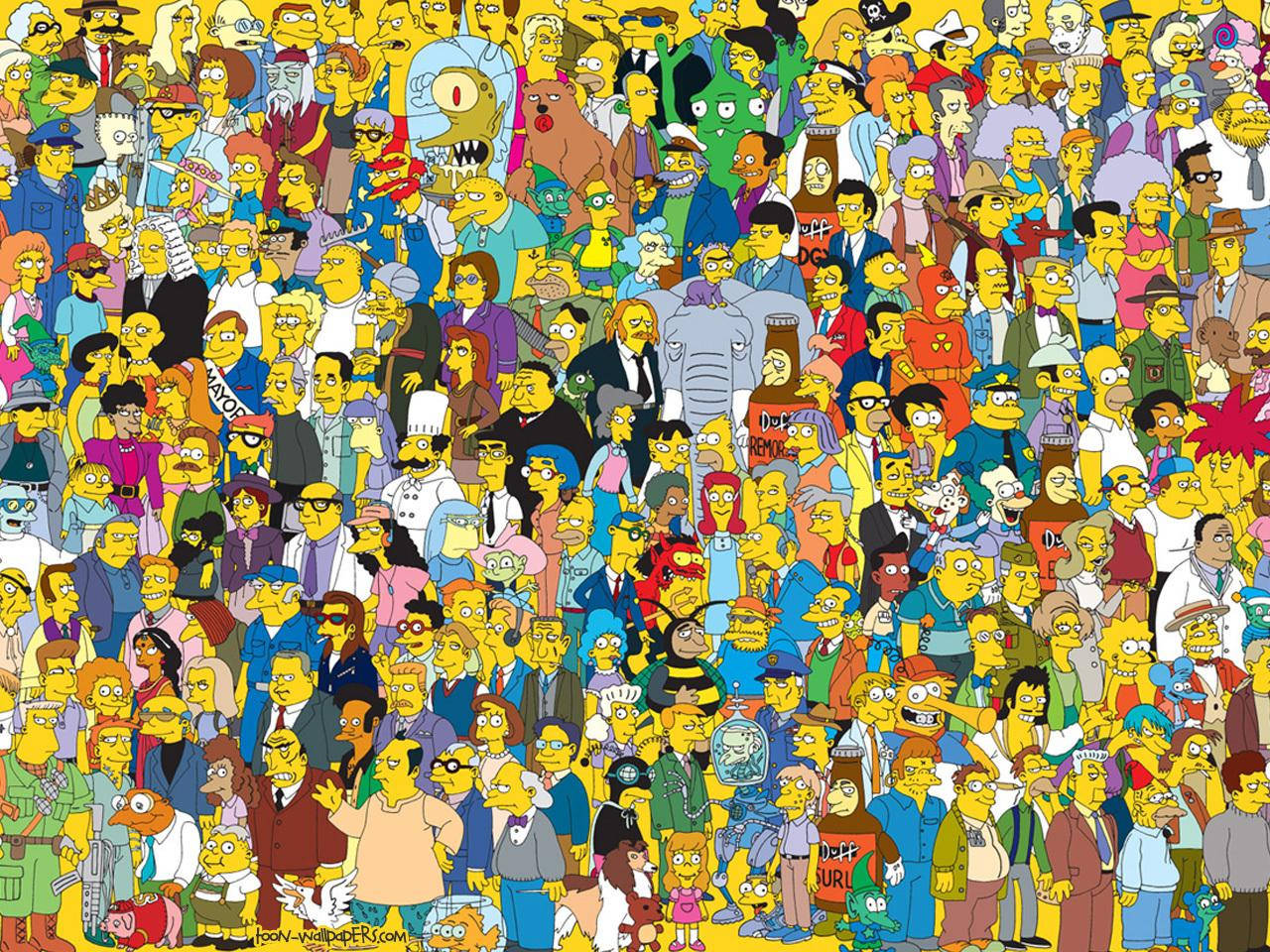 Simpsons 1280X960 Wallpaper and Background Image