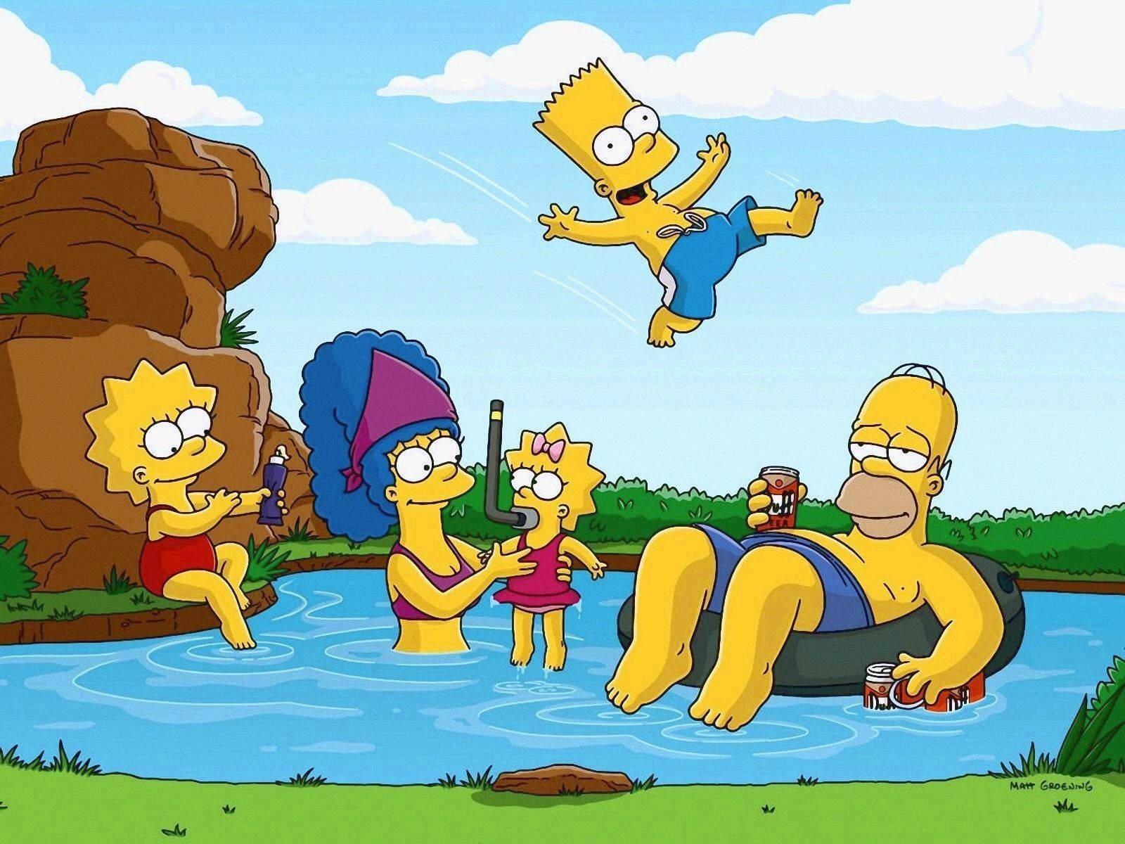 1600X1200 Simpsons Wallpaper and Background