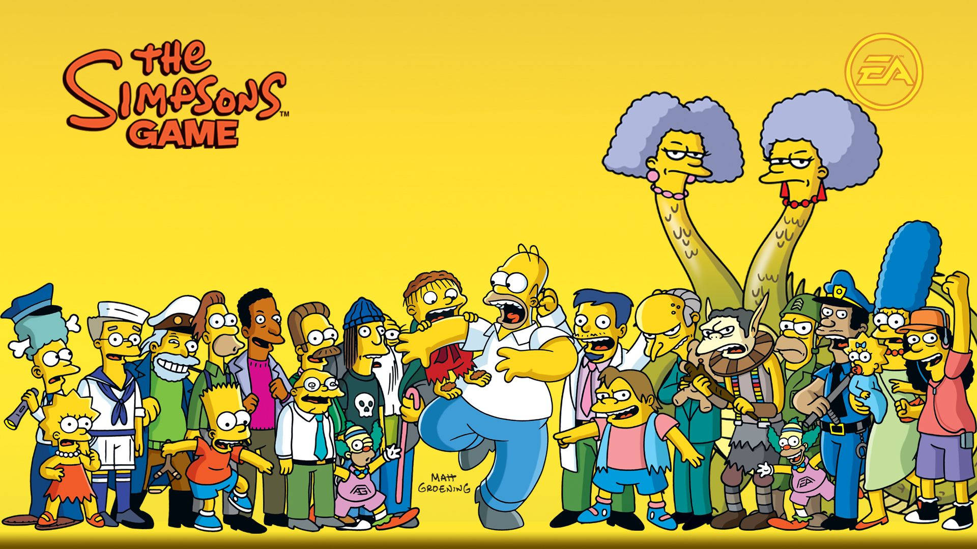 1920X1080 Simpsons Wallpaper and Background