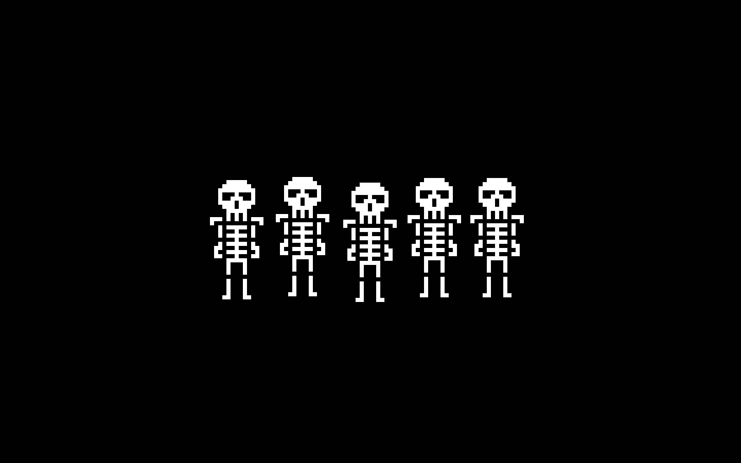 1440X900 Skeleton Wallpaper and Background