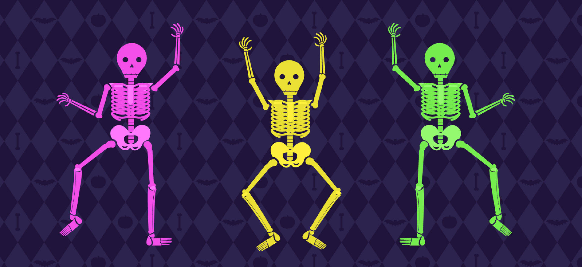 2355X1080 Skeleton Wallpaper and Background