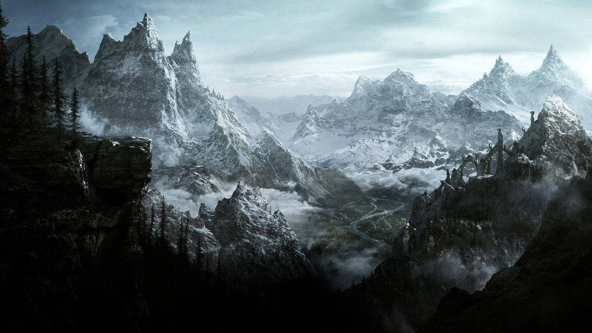 1191X670 Skyrim Wallpaper and Background
