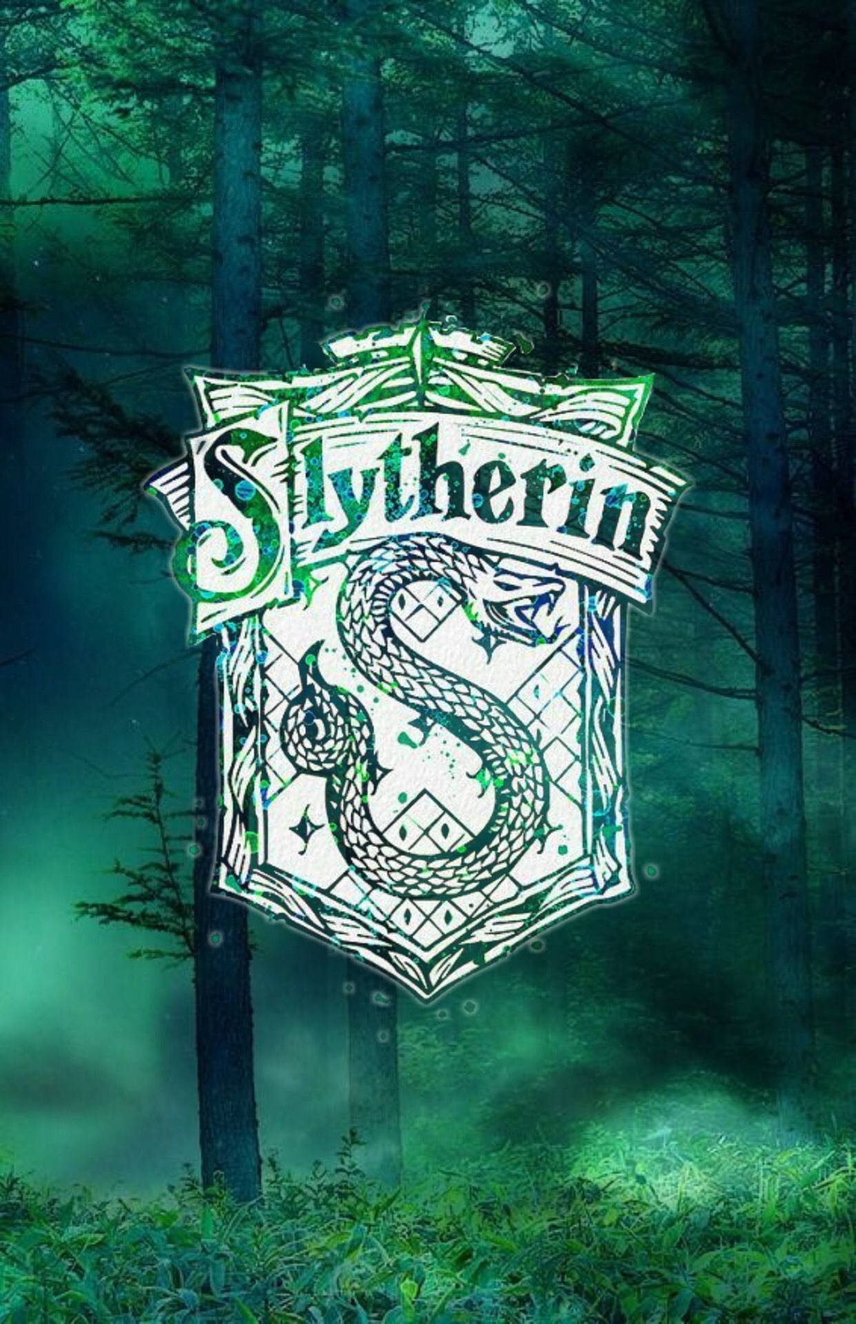Slytherin Aesthetic 1242X1921 Wallpaper and Background Image