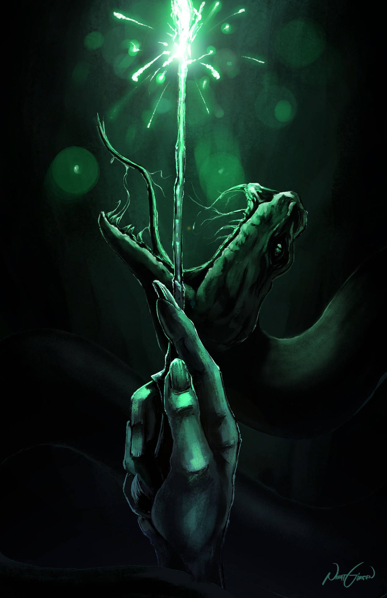 Slytherin Aesthetic 1920X2967 Wallpaper and Background Image