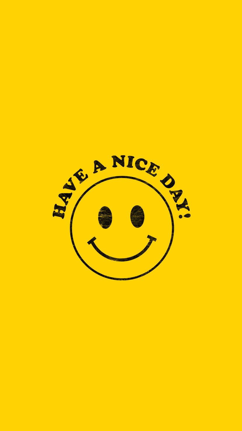 828X1472 Smiley Face Wallpaper and Background