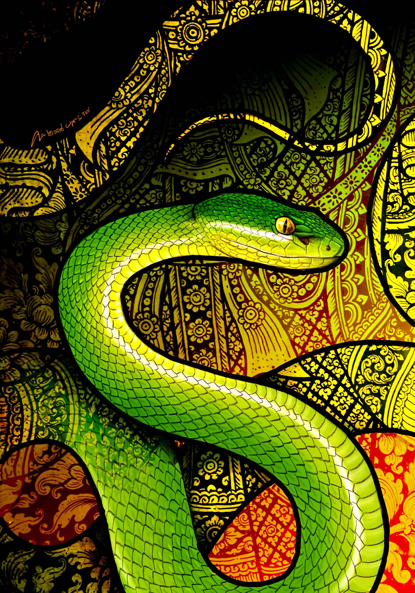 Snake 2352X3360 Wallpaper and Background Image