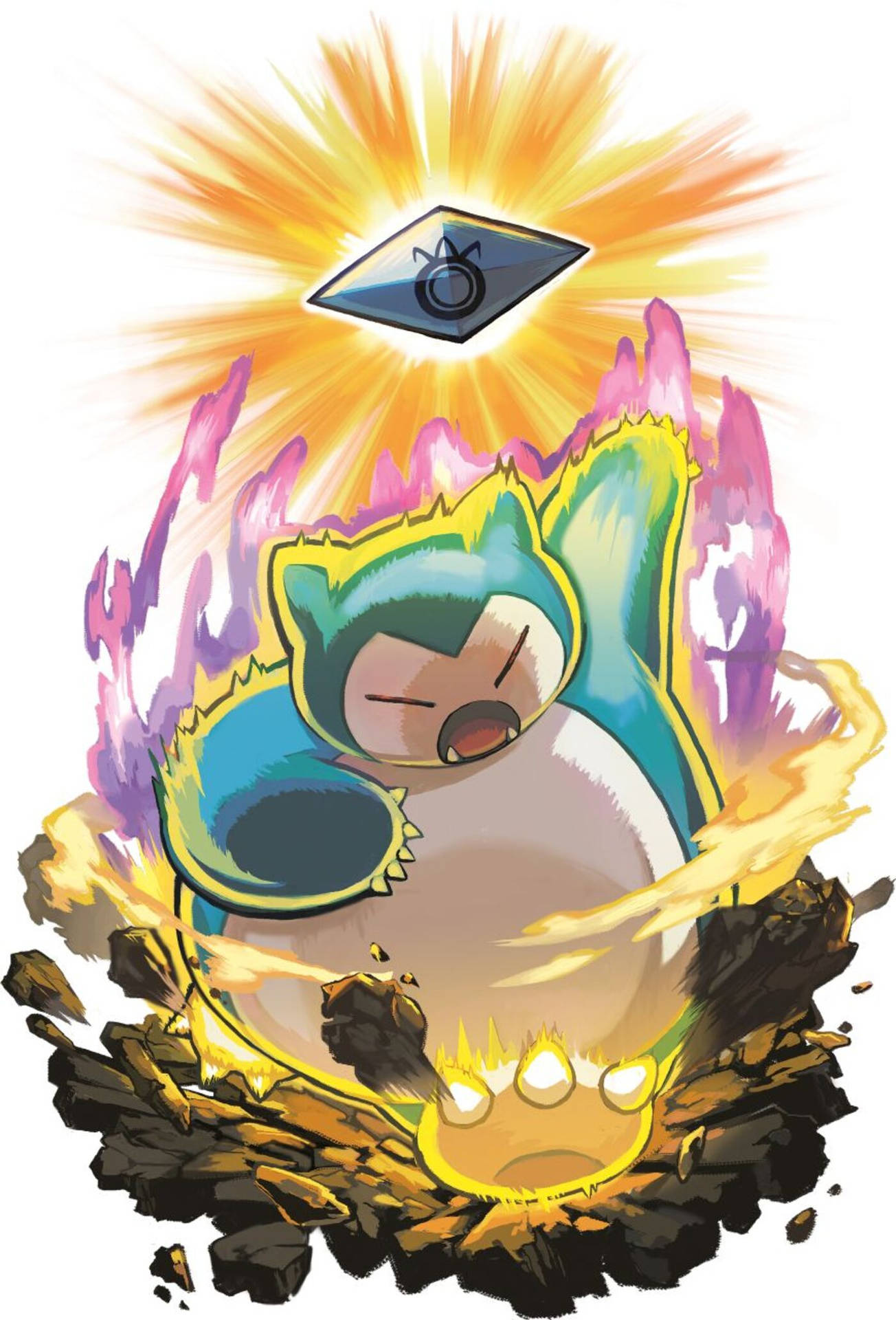1400X2062 Snorlax Wallpaper and Background