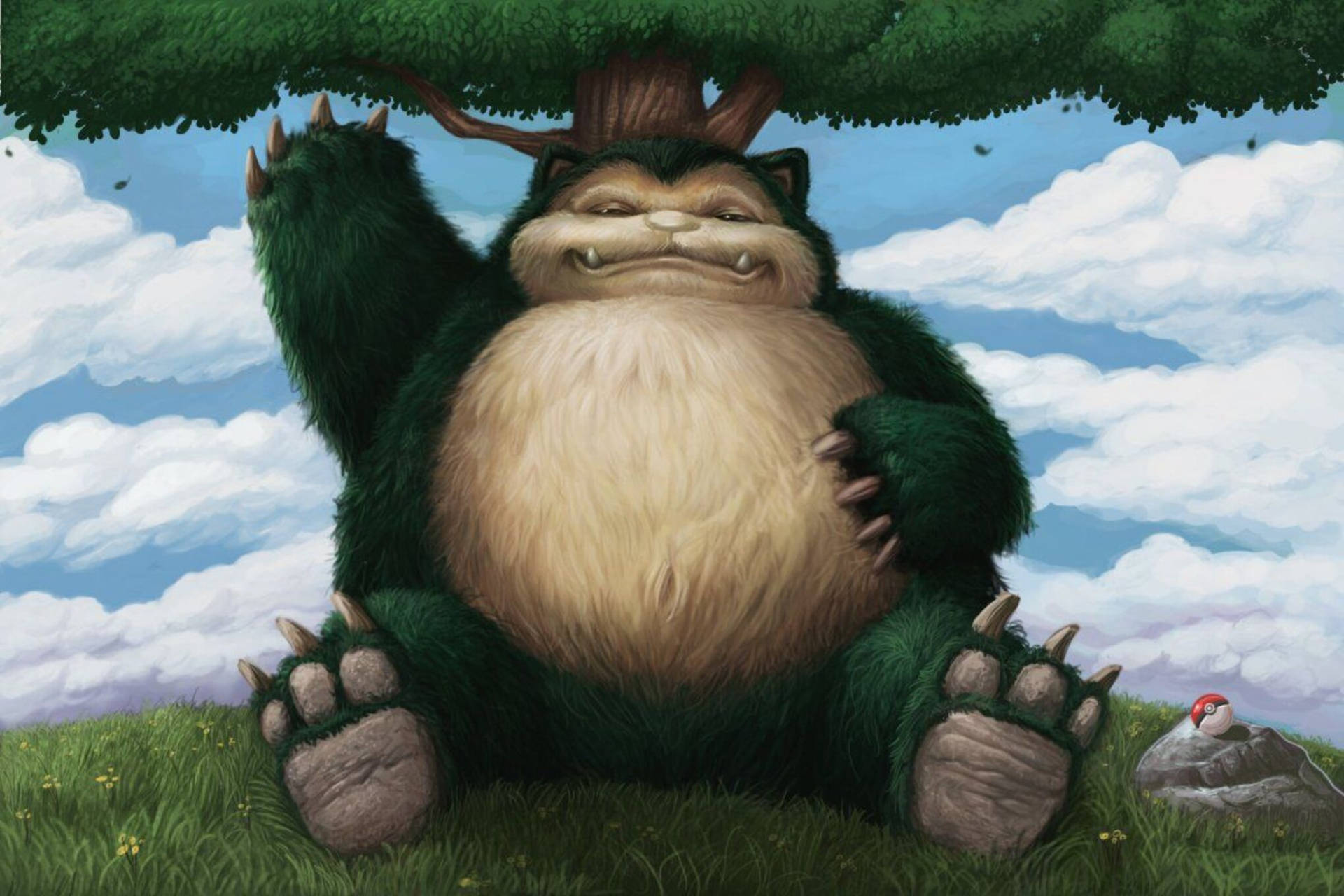2040X1360 Snorlax Wallpaper and Background
