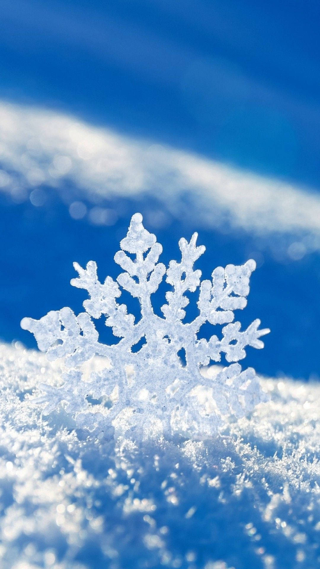Snowflake 1080X1920 Wallpaper and Background Image