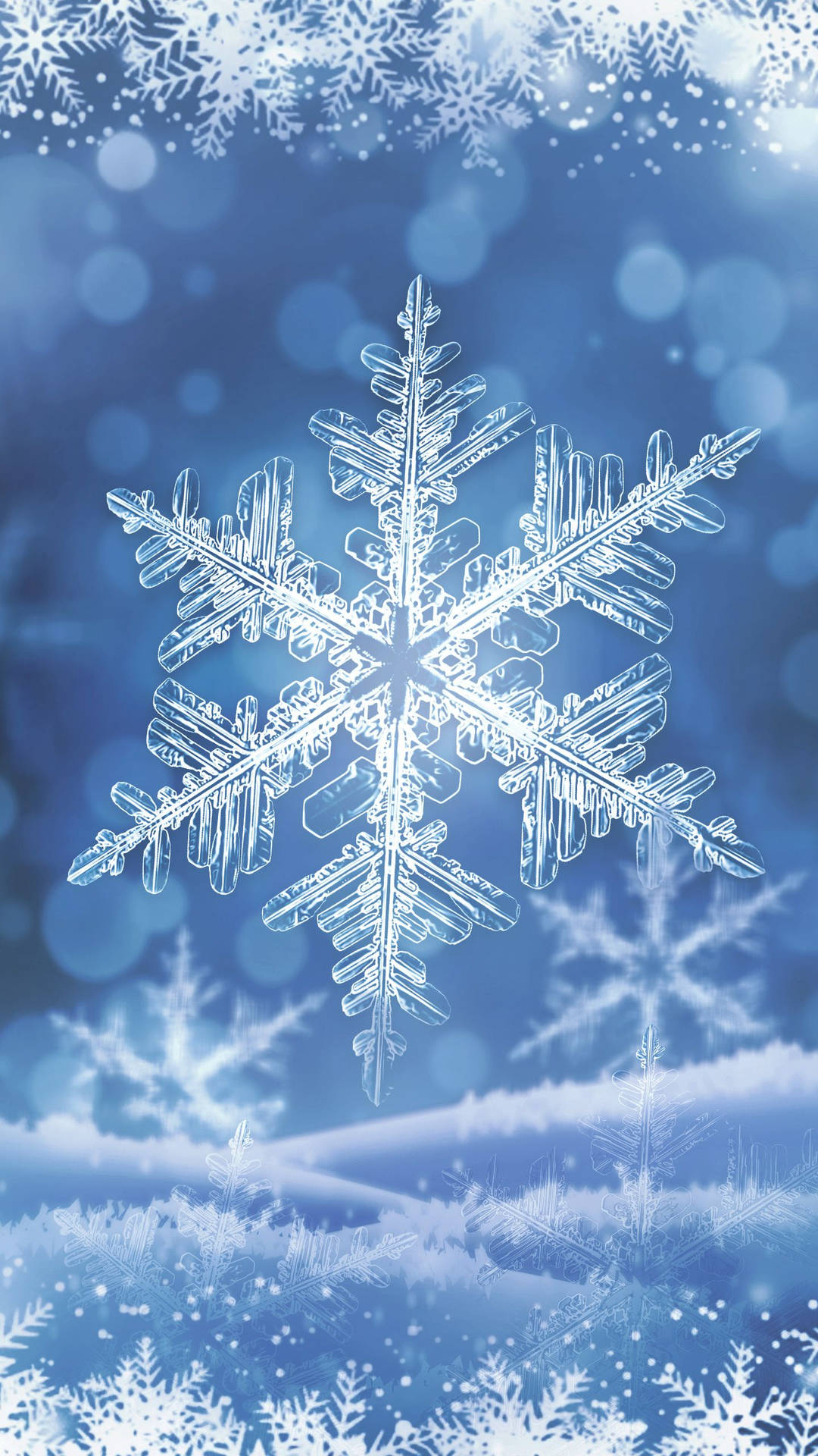 Snowflake 1440X2560 Wallpaper and Background Image