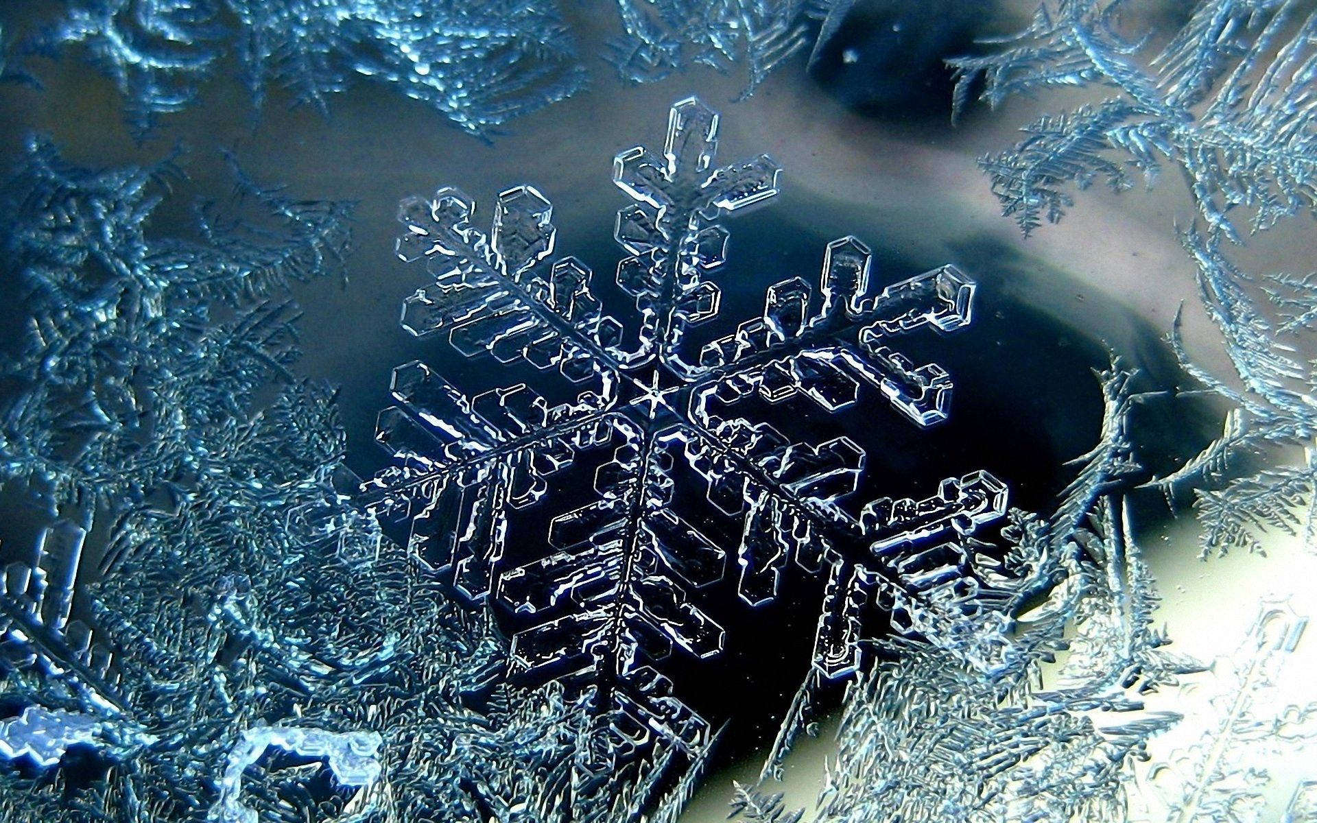 1920X1200 Snowflake Wallpaper and Background