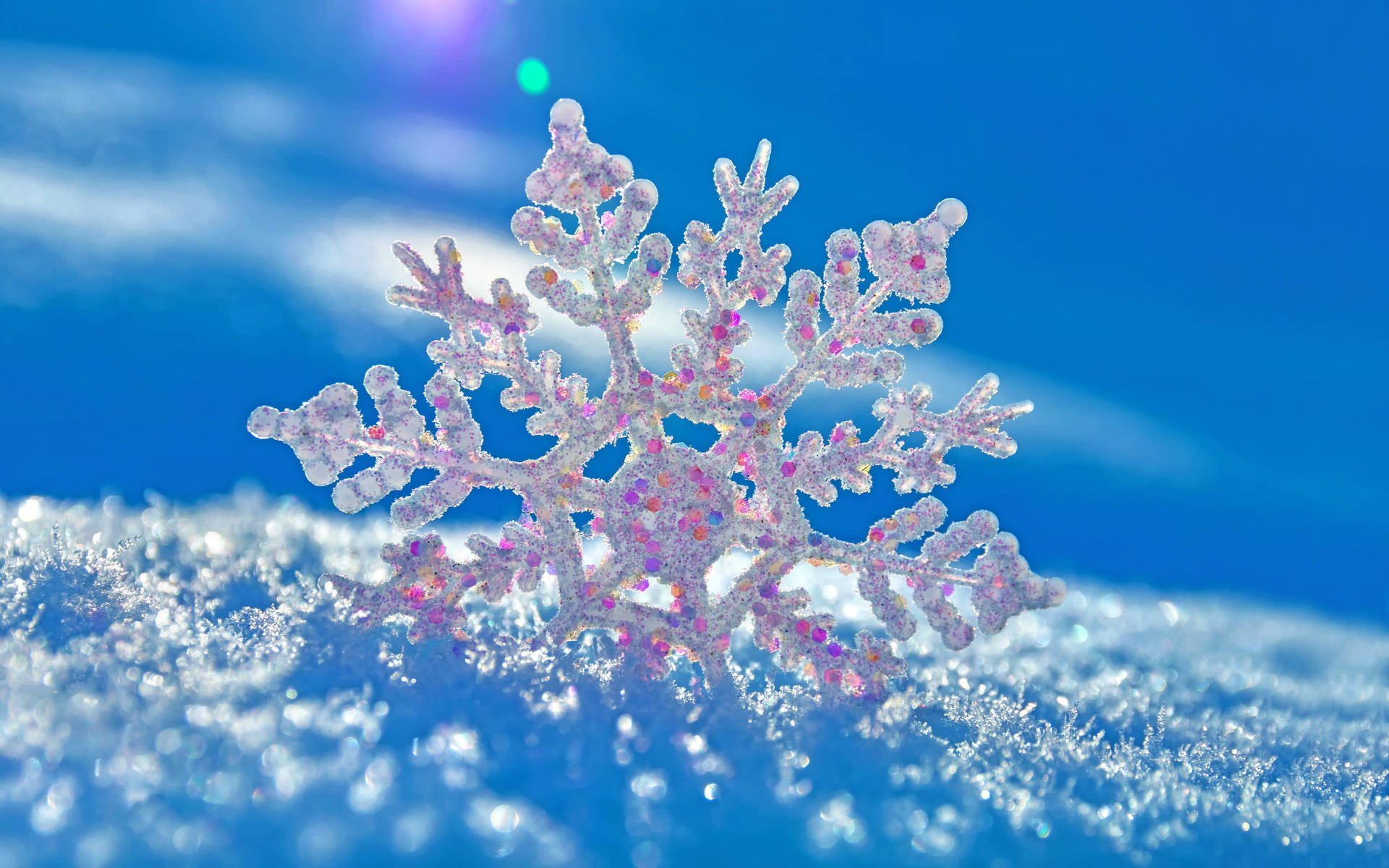 7947X4967 Snowflake Wallpaper and Background