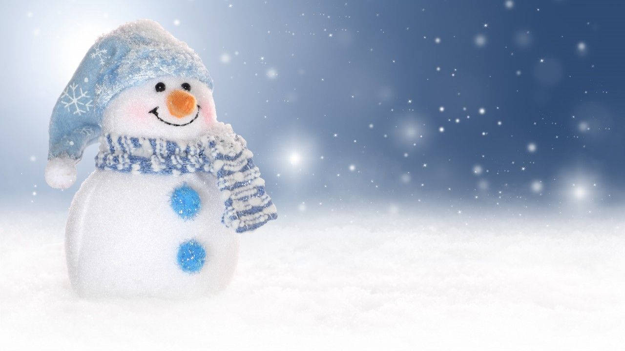 Snowman 1280X720 Wallpaper and Background Image