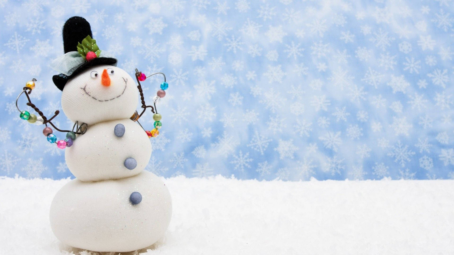 Snowman 1920X1080 Wallpaper and Background Image
