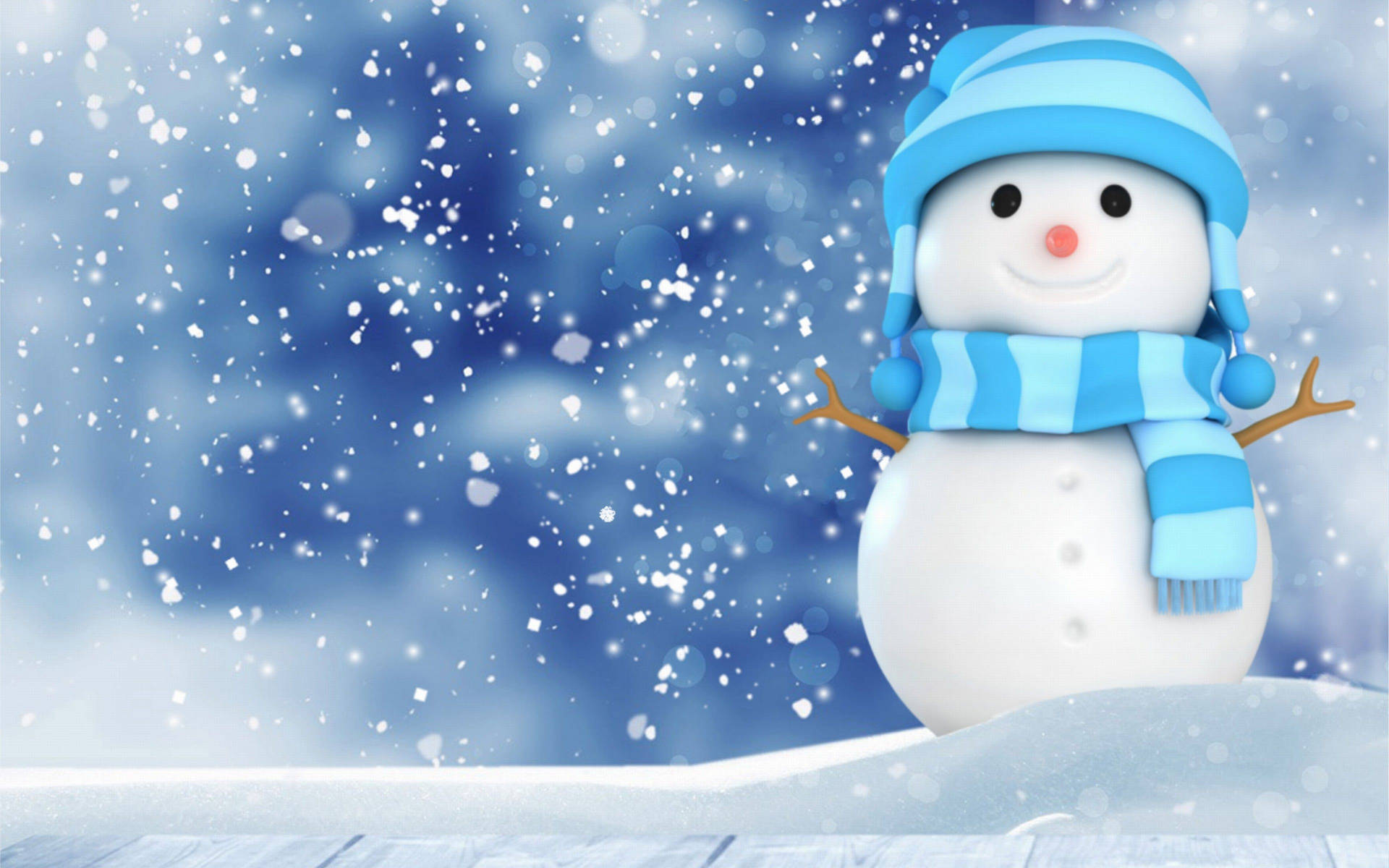 Snowman 3840X2400 Wallpaper and Background Image