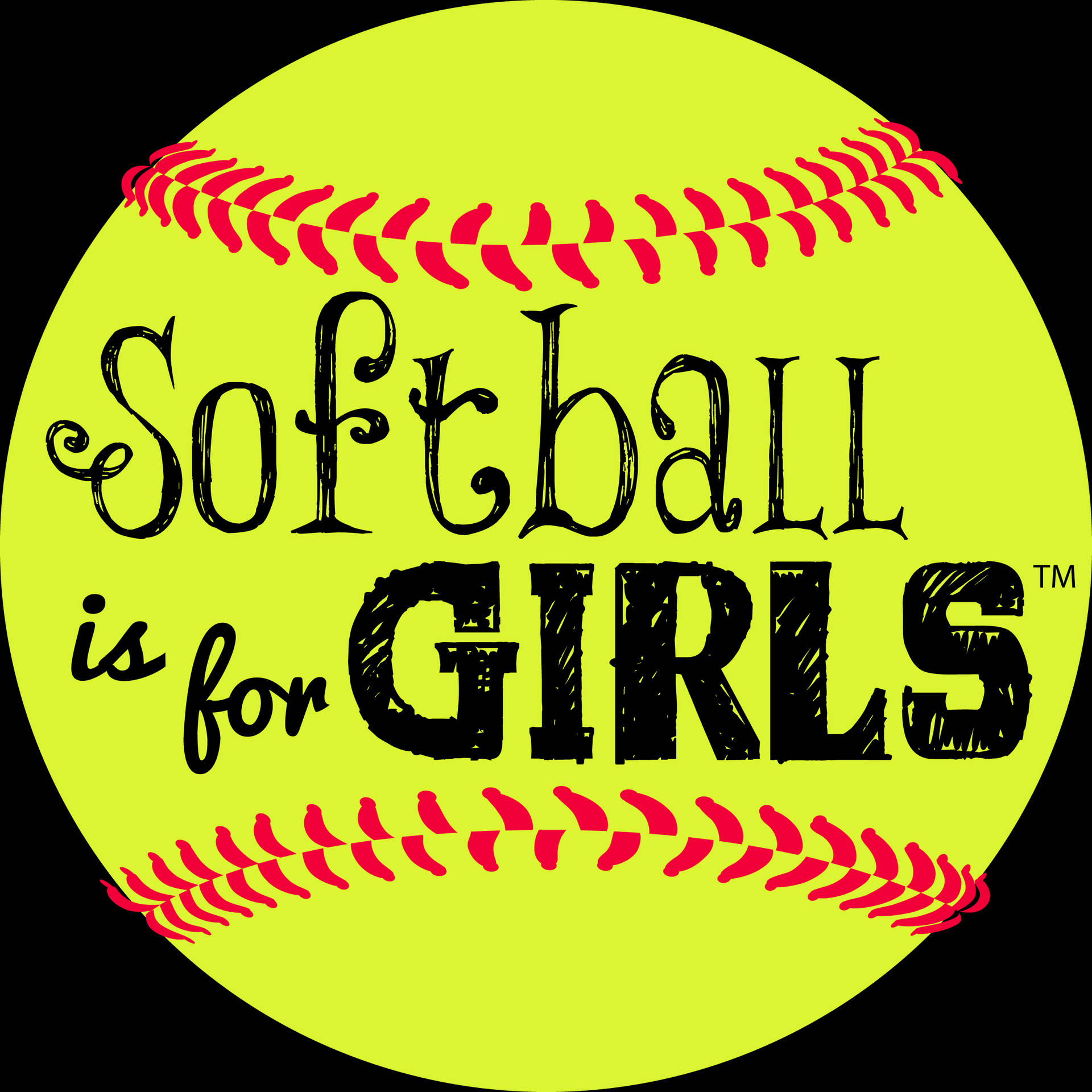 Softball 2435X2435 Wallpaper and Background Image