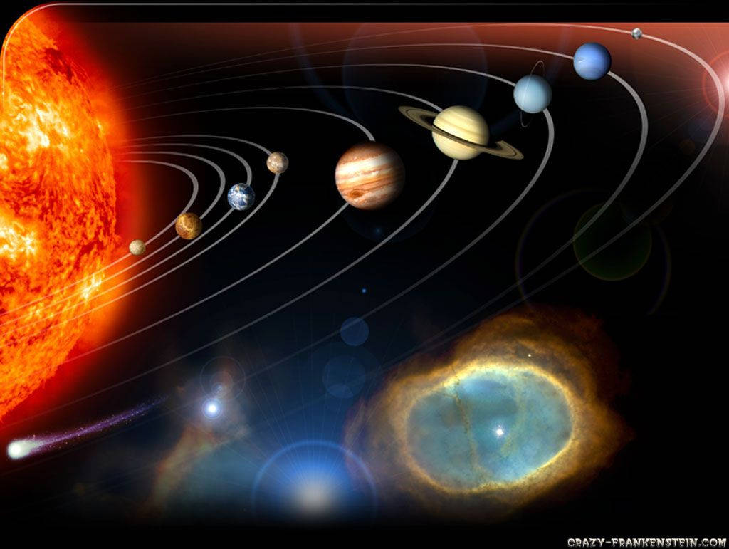 1024X771 Solar System Wallpaper and Background