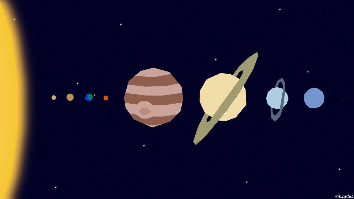 1191X670 Solar System Wallpaper and Background