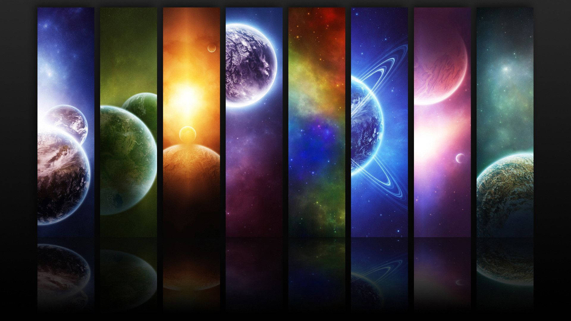 Solar System 1920X1080 Wallpaper and Background Image