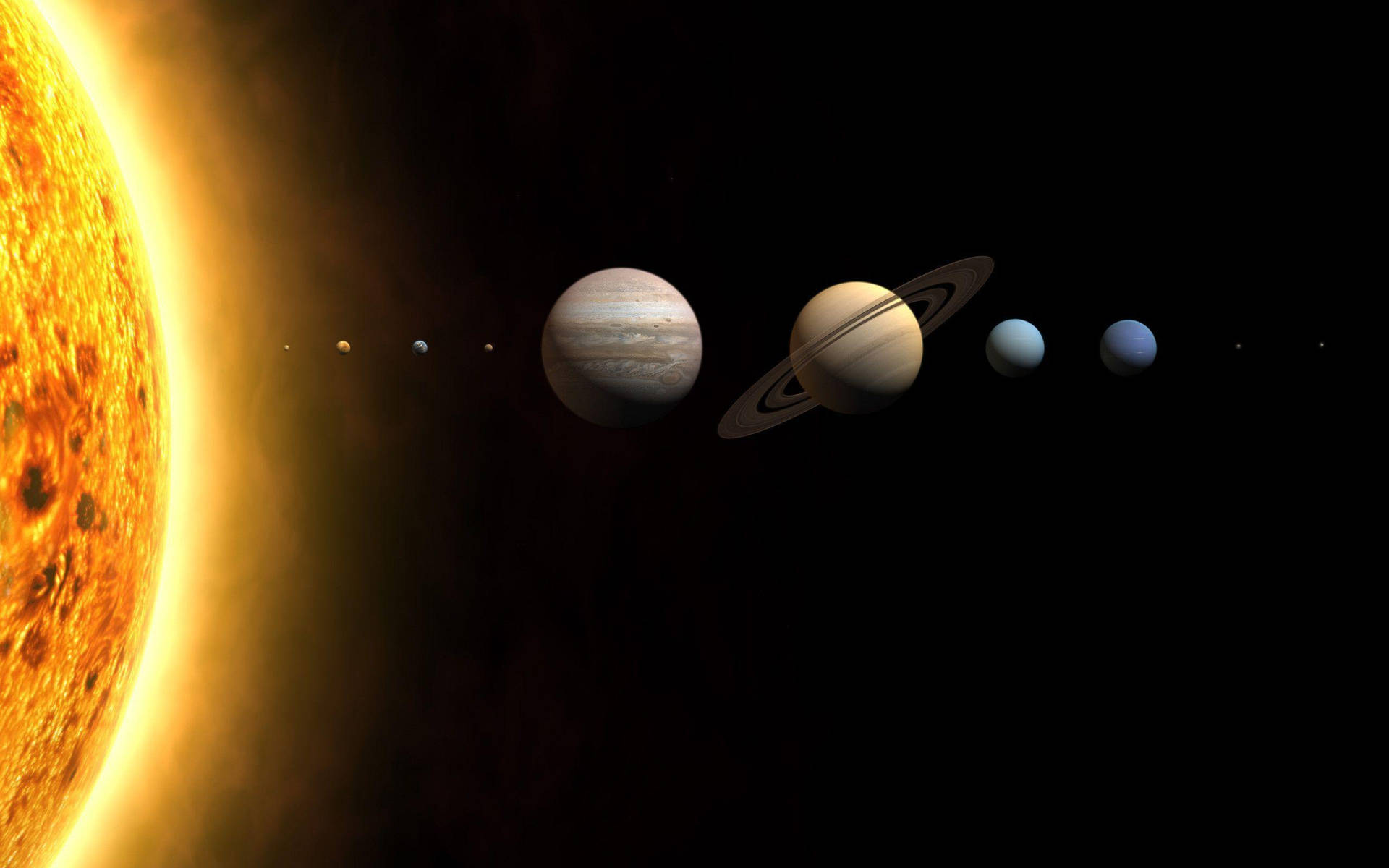 Solar System 2560X1600 Wallpaper and Background Image
