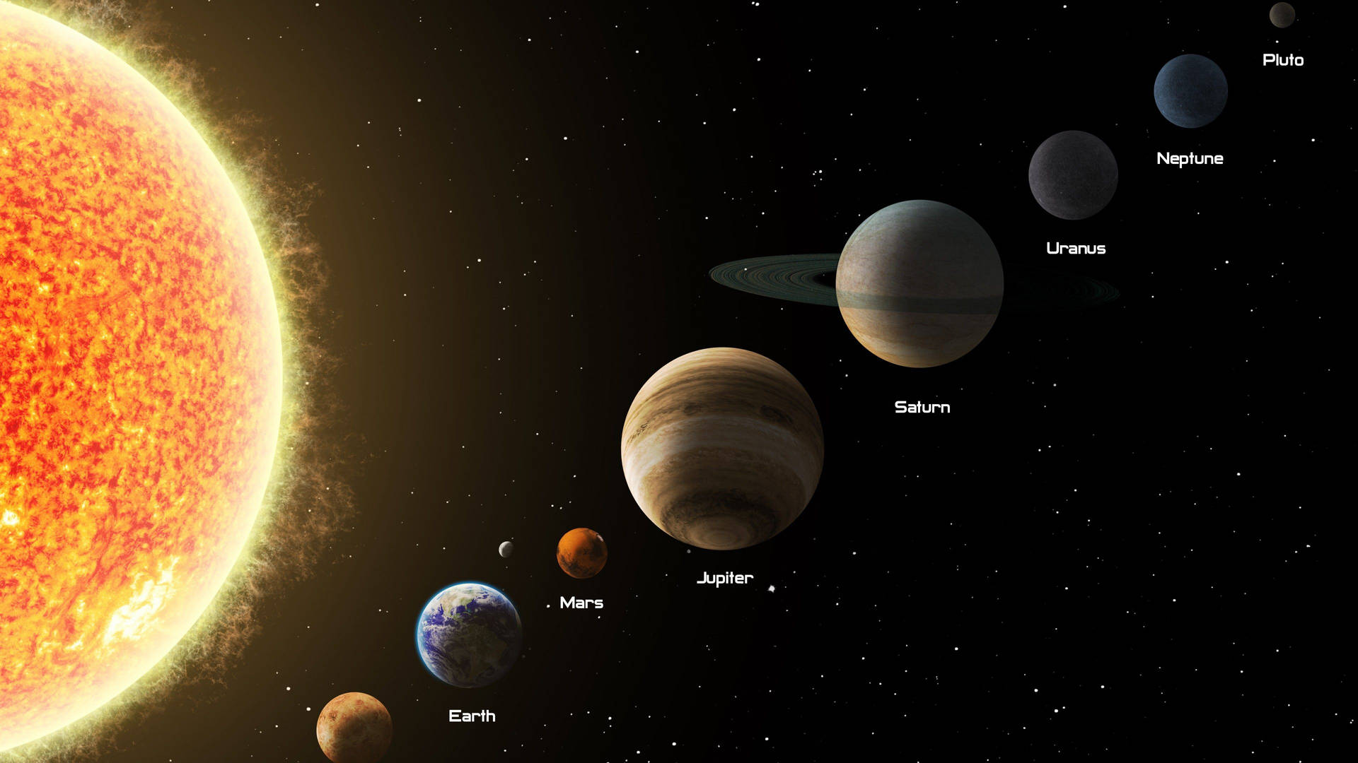 Solar System 3840X2160 Wallpaper and Background Image