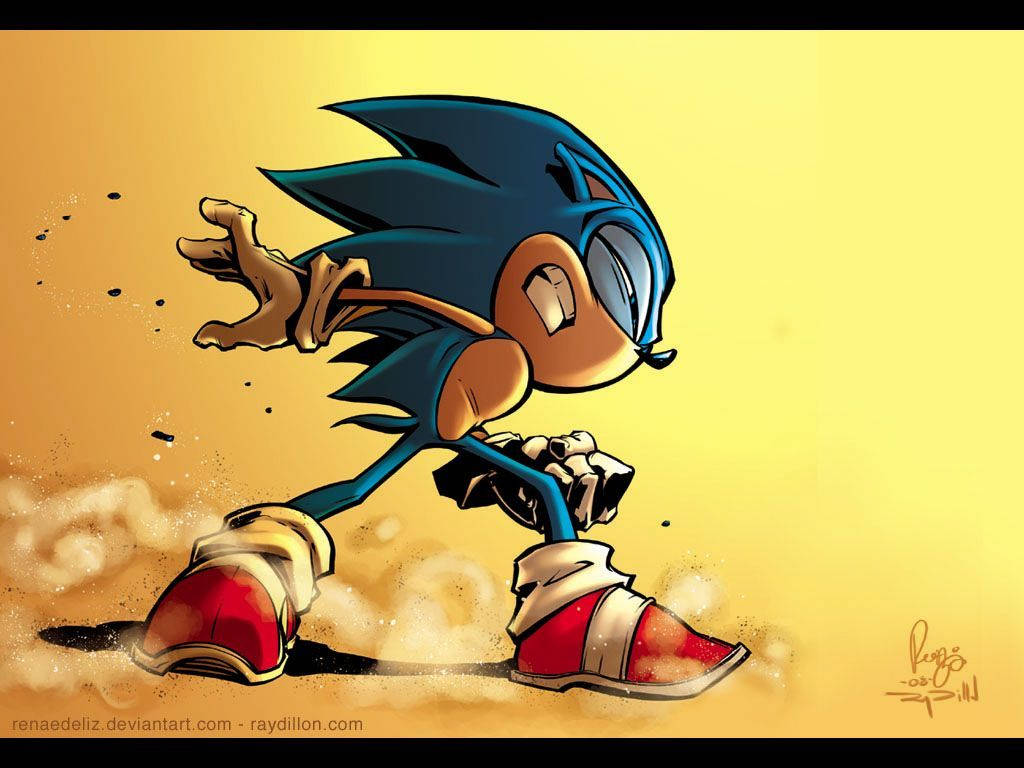 1024X768 Sonic Wallpaper and Background