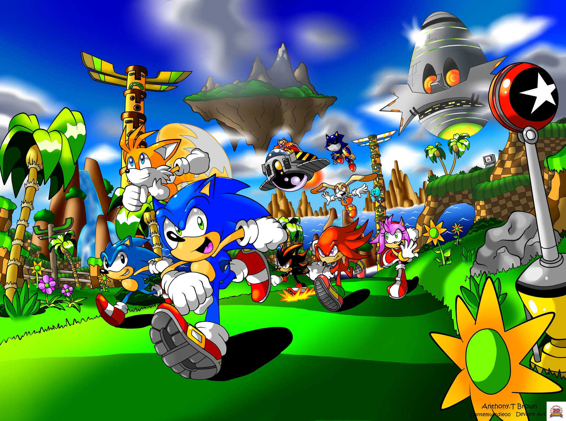 Sonic 4700X3500 Wallpaper and Background Image