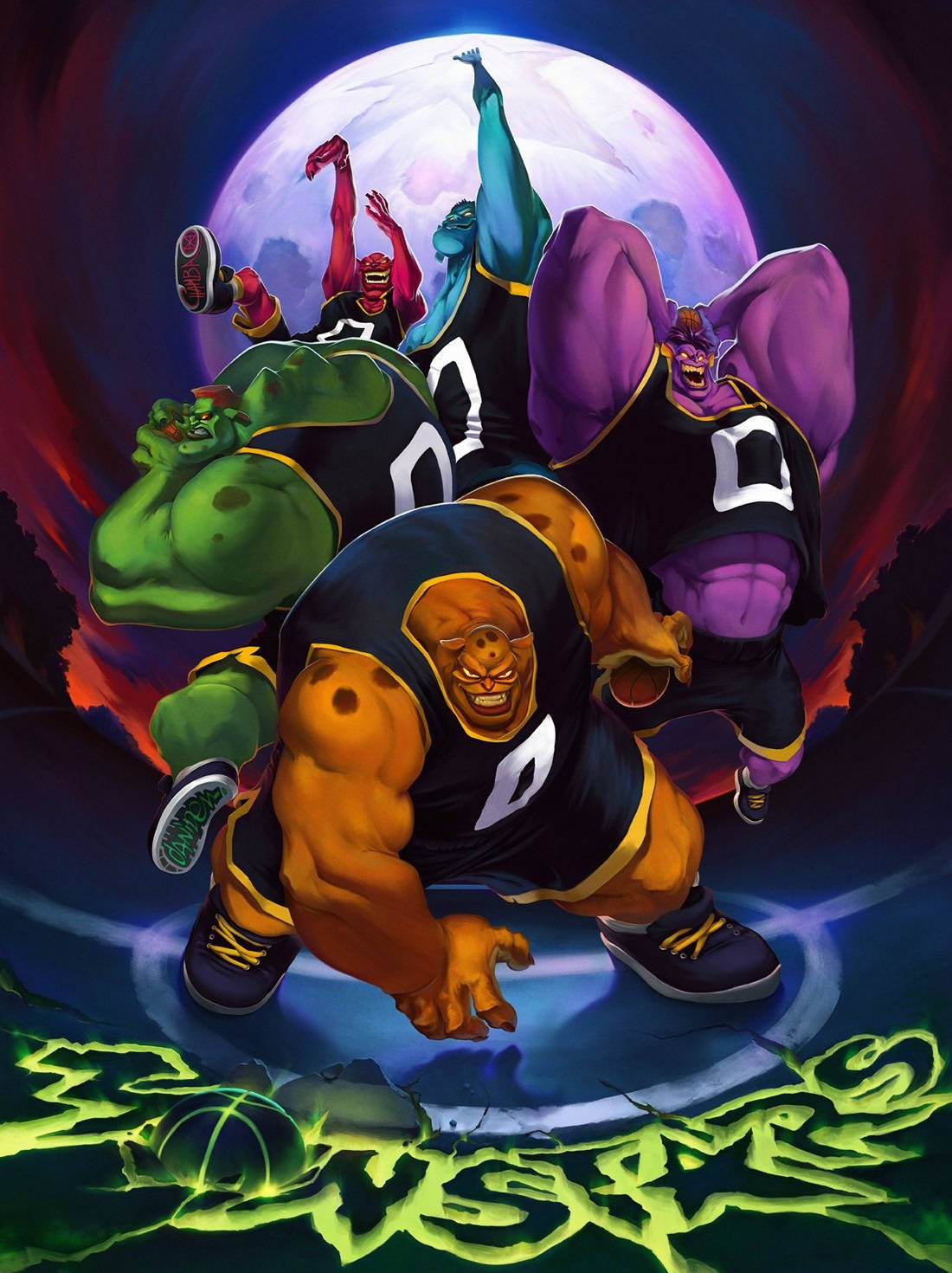 Space Jam 1100X1470 Wallpaper and Background Image