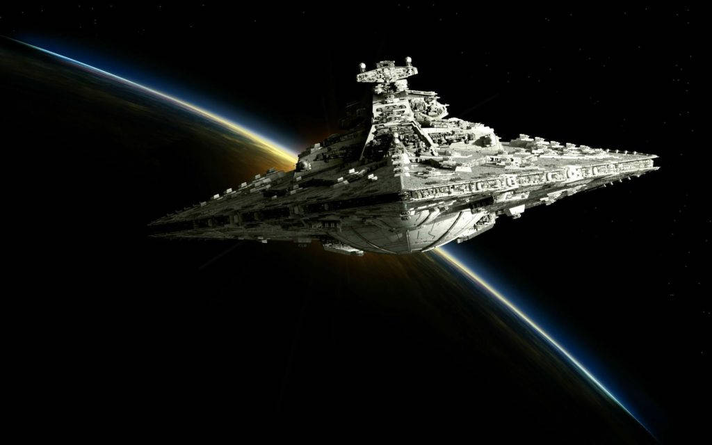 1024X640 Spaceship Wallpaper and Background
